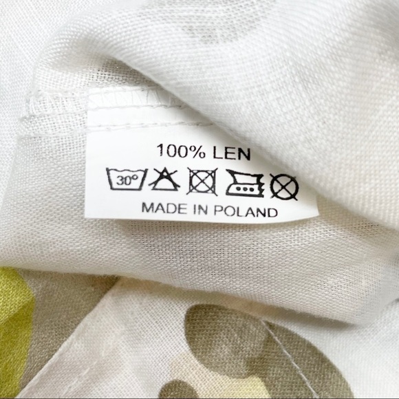 I LINEN Women’s Animal Print Cheetah Linen Dress - Picture 8 of 8